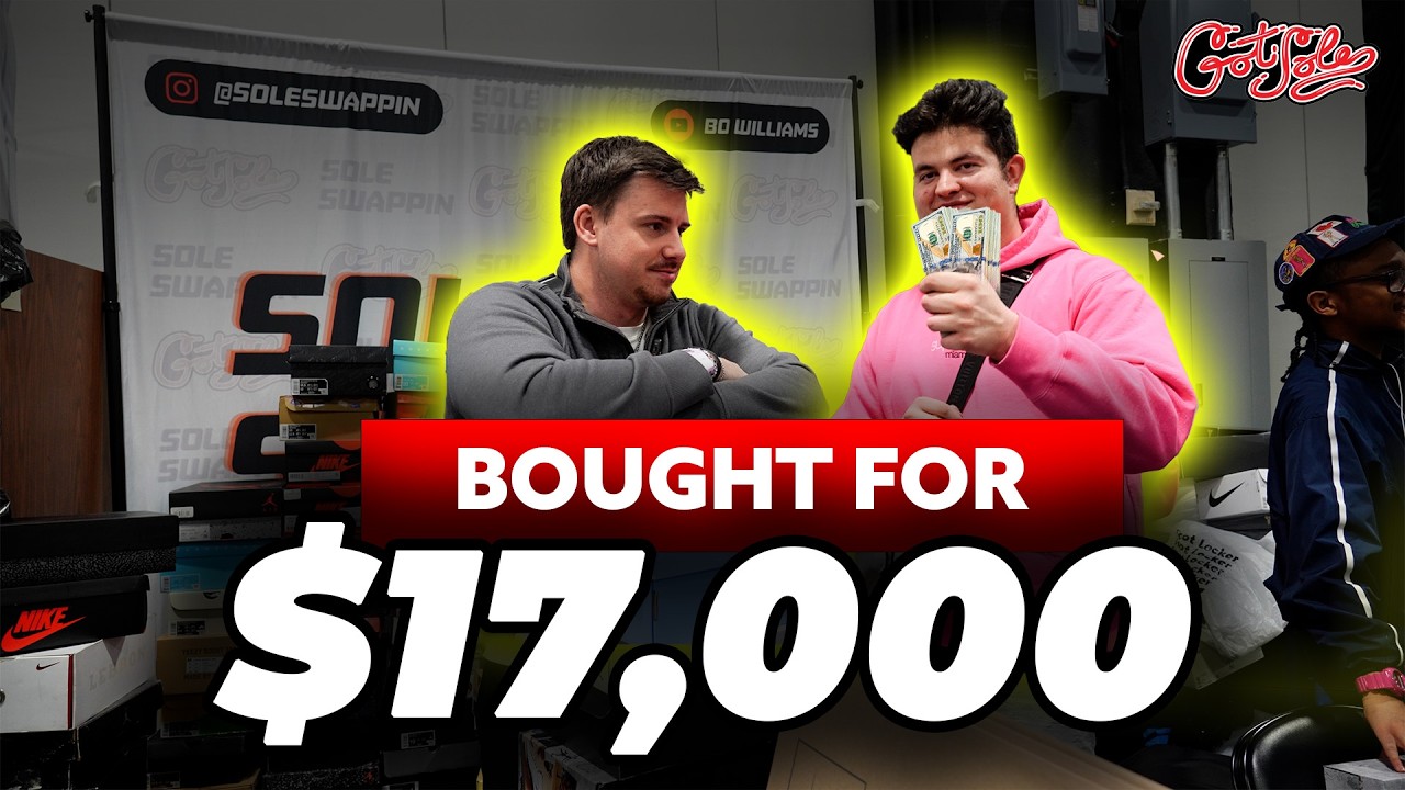 Bo buying sneakers at GotSole